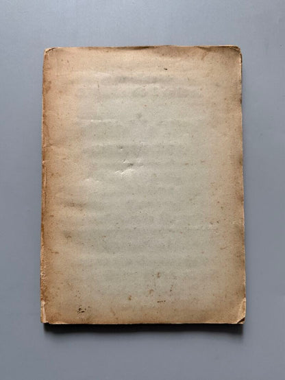 Braile - Programa Vals, M. Costa Dequidt - Imprenta de Ciegos de la Casa Provincial de Caridad, 1912