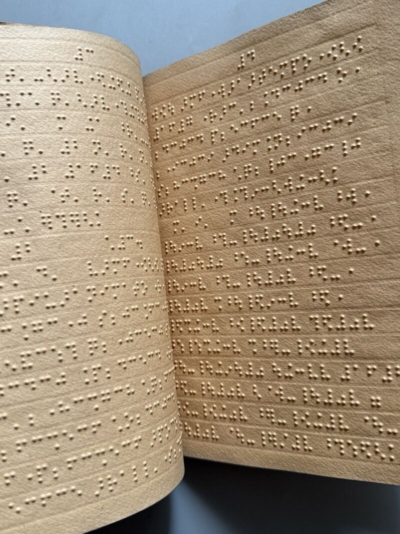 Braile - Programa Vals, M. Costa Dequidt - Imprenta de Ciegos de la Casa Provincial de Caridad, 1912