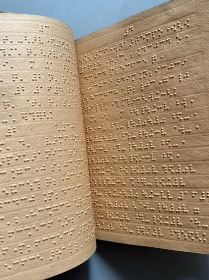 Braile - Programa Vals, M. Costa Dequidt - Imprenta de Ciegos de la Casa Provincial de Caridad, 1912