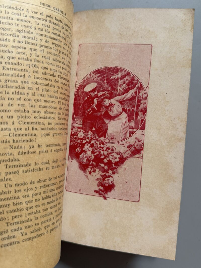 Diosa, Henri Gréville. Colección Ambos Mundos - F. Granada y Cª Editores, ca. 1905