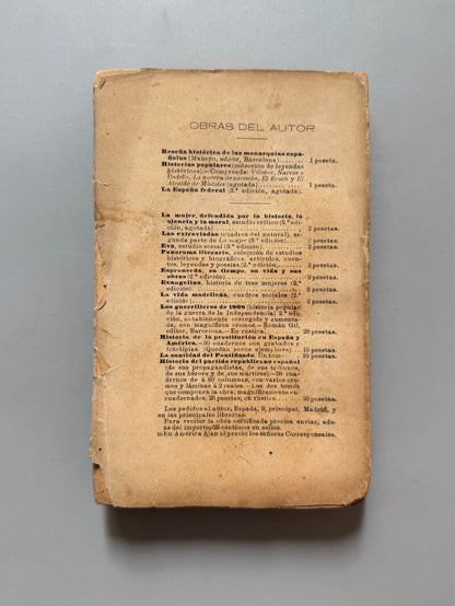 La mujer española y americana, E. Rodríguez-Solís - Librería de Fernando Fé, 1898
