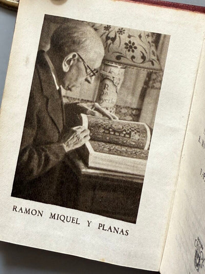 La llegenda del llibreter assassí de Barcelona, Ramón Miquel i Planas - Editorial Aguilar, 1951