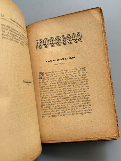 Teatro crítico (artículos escogidos), P. Feijoo - Tipografía de Feito, 1887