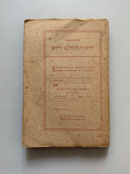 Morbideces, Ramón Gómez de la Serna (1ª edición) - Imprenta el Trabajo, 1908