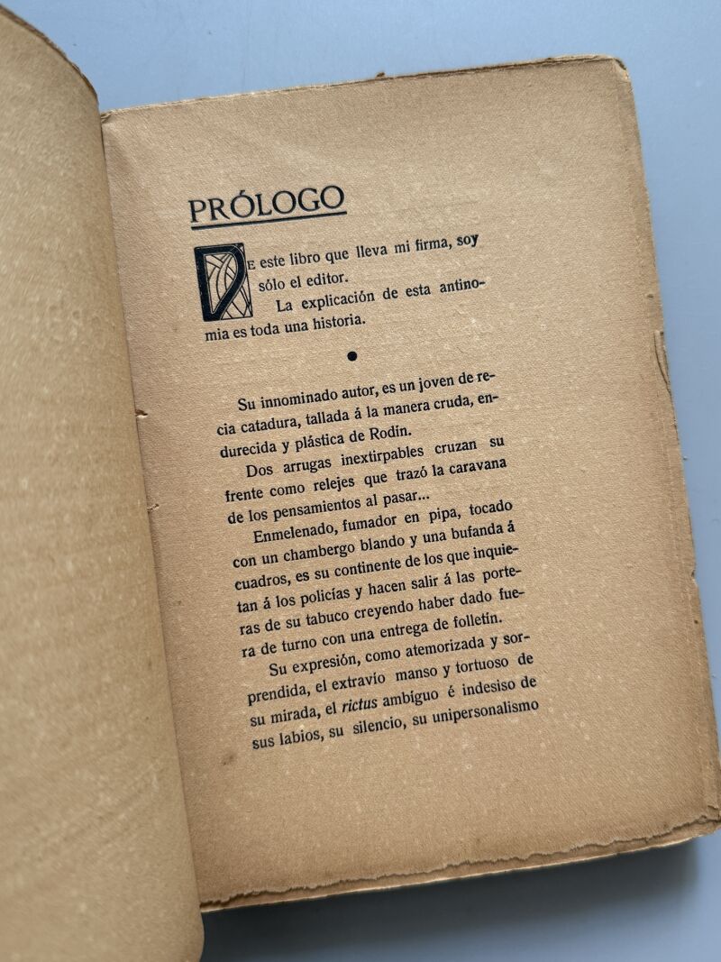 Morbideces, Ramón Gómez de la Serna (1ª edición) - Imprenta el Trabajo, 1908