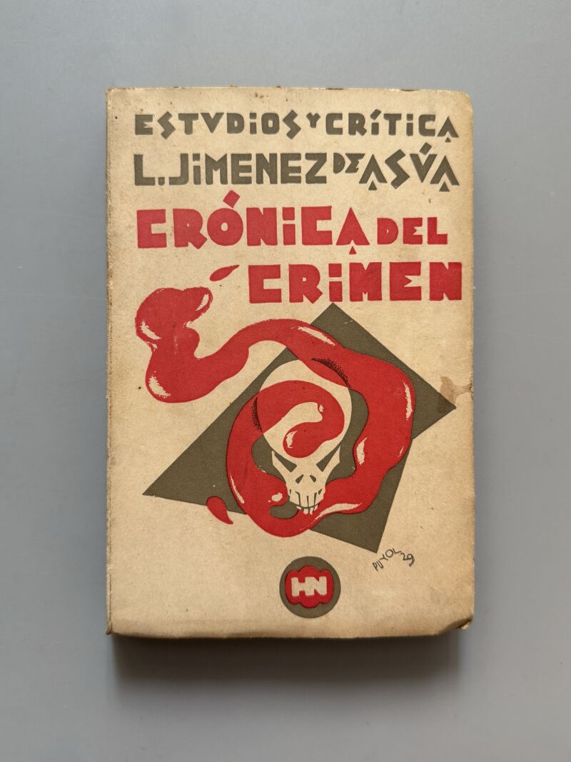 Crónica del crimen, Luis Jiménez de Asúa - Historia Nueva, 1929