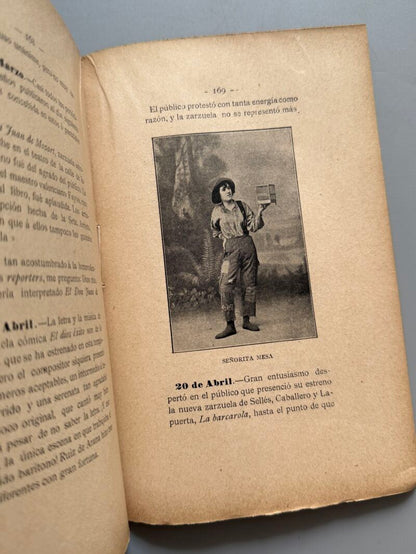 Balance teatral (1900-1901), José de Lace - Hijos de M. G. Hernández, 1901