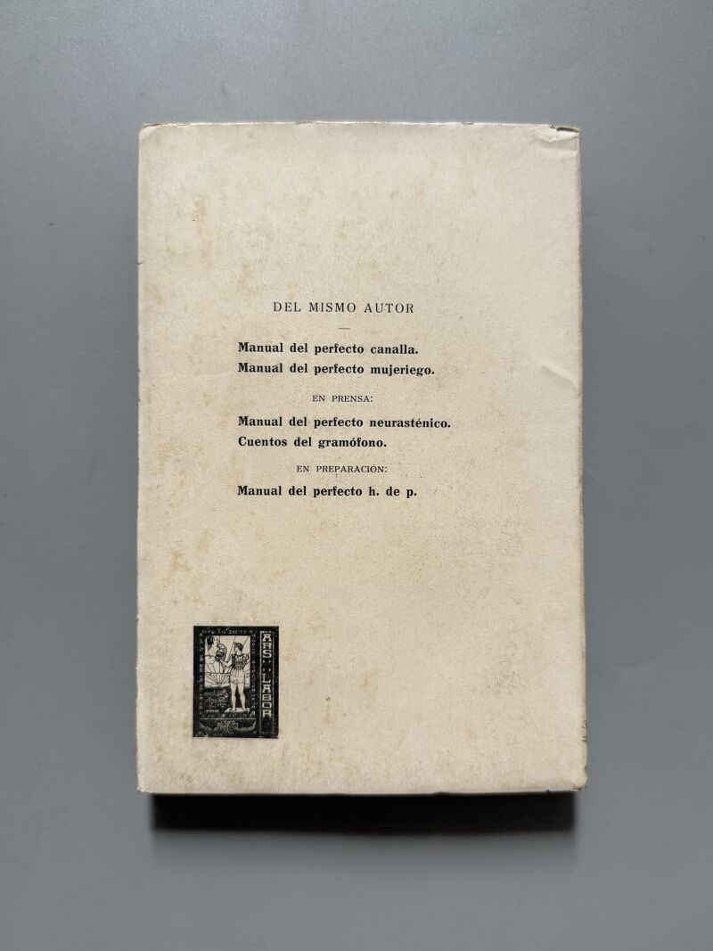 Manual de la perfecta coqueta, Rafael Santa Ana - Librería Fernando Fe, 1918