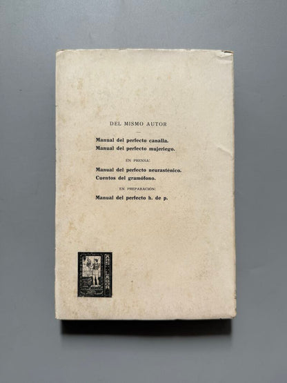 Manual de la perfecta coqueta, Rafael Santa Ana - Librería Fernando Fe, 1918