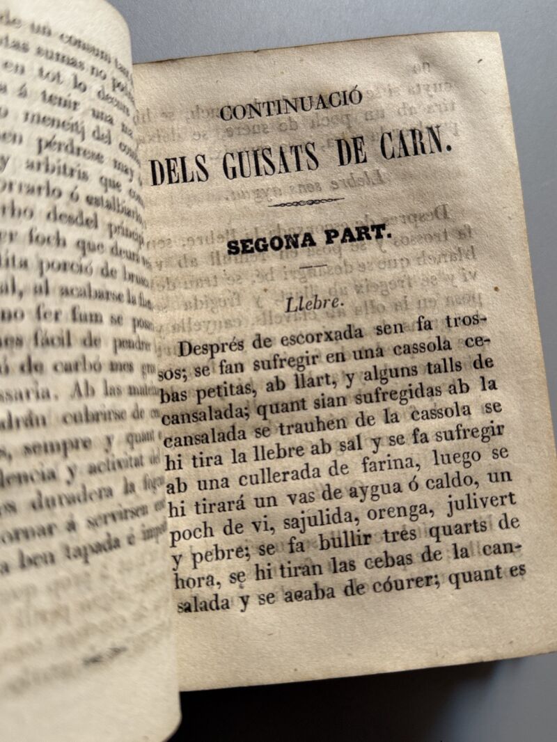 La cuynera catalana - Imprenta de la V. Torras, ca. 1870