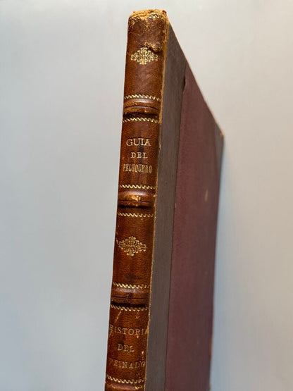 Guía del peluquero. Historia del peinado, Francisco Barado - José Serra Editor, ca. 1880