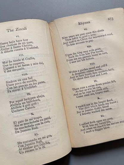 The zincali, George Borrow - John Lane, 1902