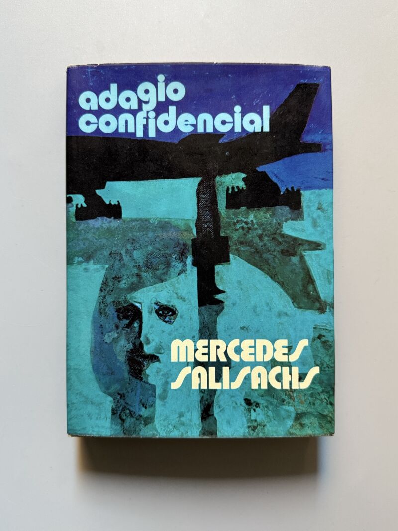 Adagio confidencial, Mercedes Salisachs (firmado) - Editorial Planeta, 1973