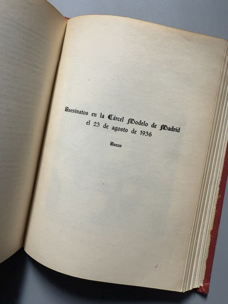 La dominación roja en España. Causa general - Ministerio de Justicia, ca. 1940