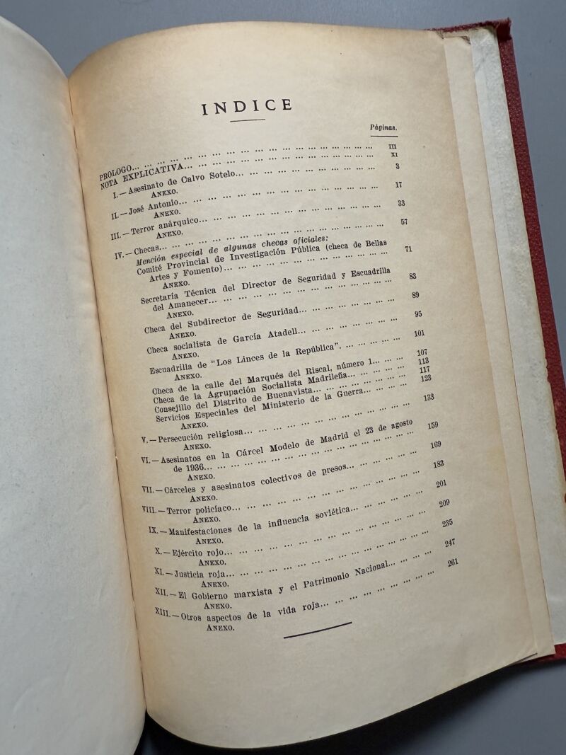 La dominación roja en España. Causa general - Ministerio de Justicia, ca. 1940