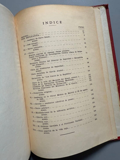 La dominación roja en España. Causa general - Ministerio de Justicia, ca. 1940