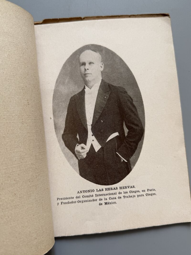 El arte escénico y los ciegos, Antonio las Heras Hervás - 1928