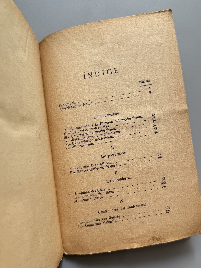 El modernismo y los poetas modernistas, Rufino Blanco-Fombona - Editorial Mundo Latino, 1929