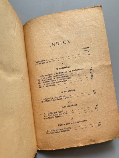 El modernismo y los poetas modernistas, Rufino Blanco-Fombona - Editorial Mundo Latino, 1929