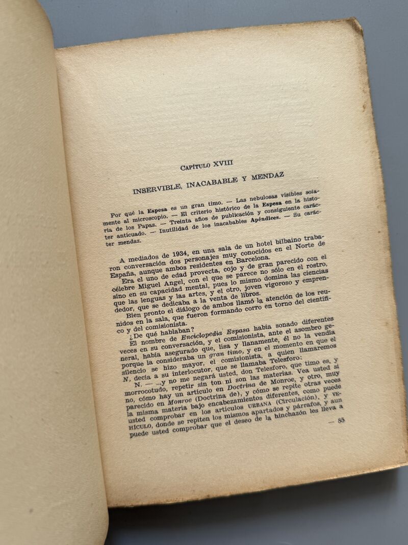 Espakalpe (La gran ladronera), J. Pérez Hervás - Centro Enciclopédico de Cultura, 1935