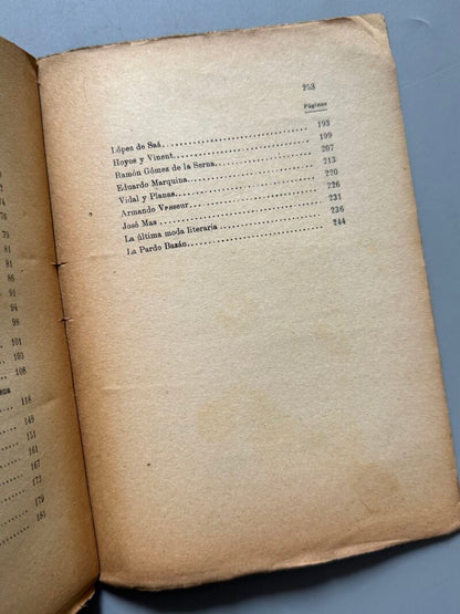 Gente, gentecilla y gentuza, Luis Astrana Marín - Editorial Reus, ca. 1930