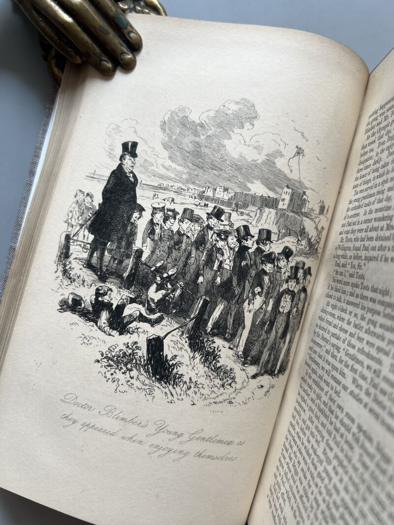 Dombey and son, Chales Dickens - Chapman & Hall, ca. 1870