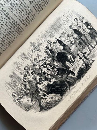 Dombey and son, Chales Dickens - Chapman & Hall, ca. 1870