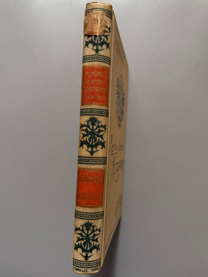 Memorias de General Kuropatkin, General Kuropatkin - Montaner y Simón, 1909