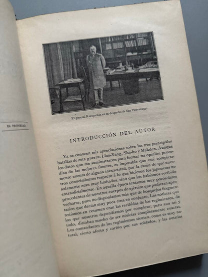 Memorias de General Kuropatkin, General Kuropatkin - Montaner y Simón, 1909