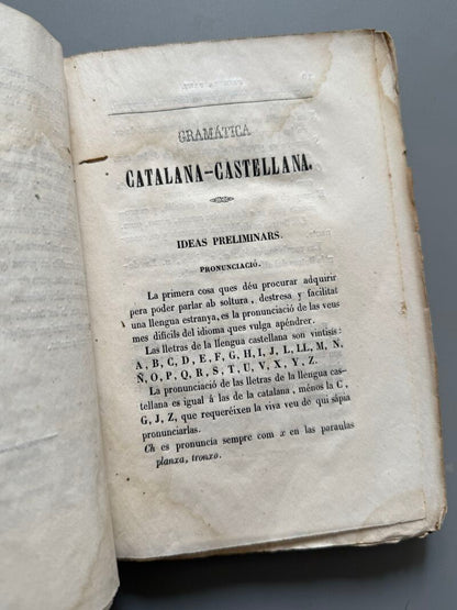 Gramática catalana-castellana, Magi Pers y Ramona - Imprenta de Anton Berdeguer, 1847