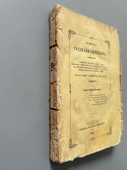 Gramática catalana-castellana, Magi Pers y Ramona - Imprenta de Anton Berdeguer, 1847