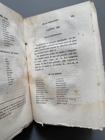 Gramática catalana-castellana, Magi Pers y Ramona - Imprenta de Anton Berdeguer, 1847
