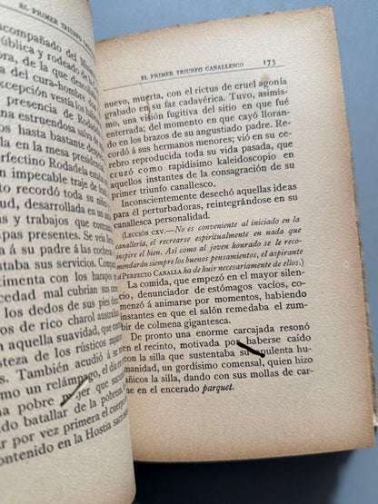 Manual del perfecto canalla, Rafael de Santa Ana - Imprenta Alemana, 1916