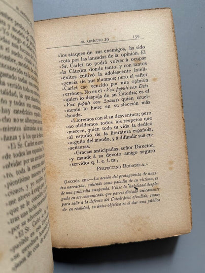 Manual del perfecto canalla, Rafael de Santa Ana - Imprenta Alemana, 1916