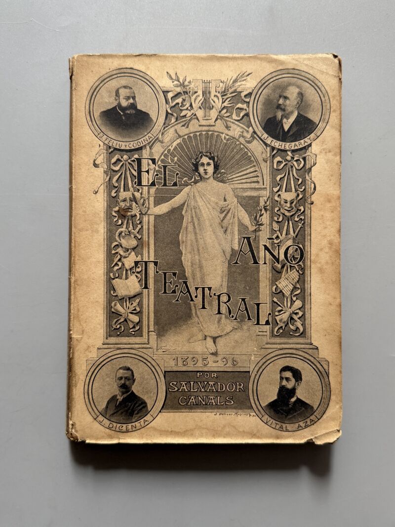 Año teatral 1895-96, Salvador Canals - Establecimiento Tipográfico de el Nacional, 1896
