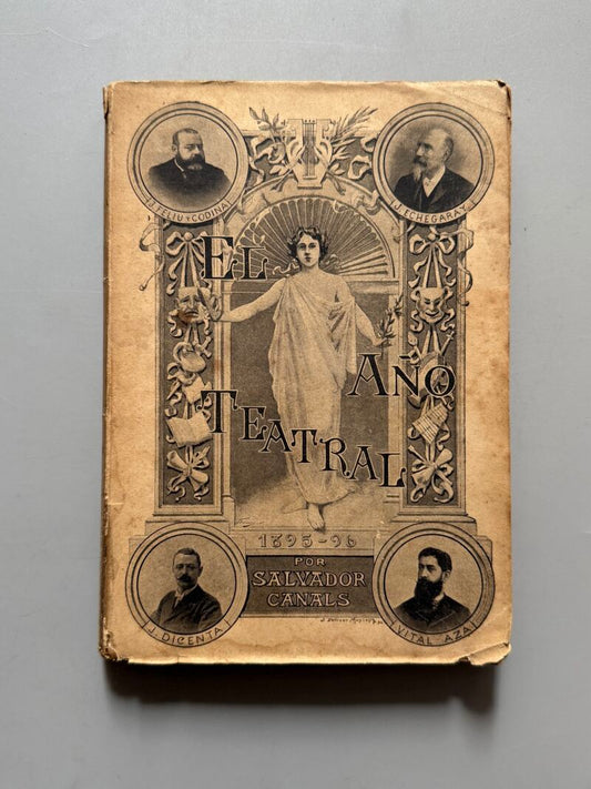 Año teatral 1895-96, Salvador Canals - Establecimiento Tipográfico de el Nacional, 1896