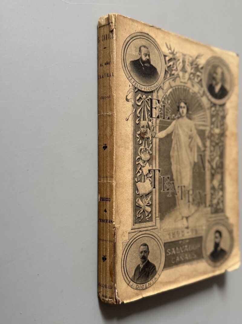 Año teatral 1895-96, Salvador Canals - Establecimiento Tipográfico de el Nacional, 1896