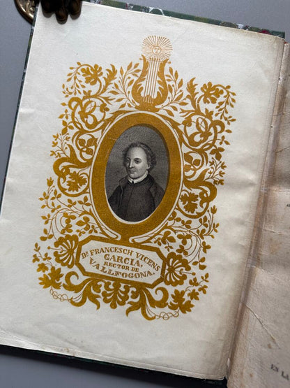 Poesías jocosas y serias, Rector de Vallfogona - Estampa de Joseph Torner, 1840