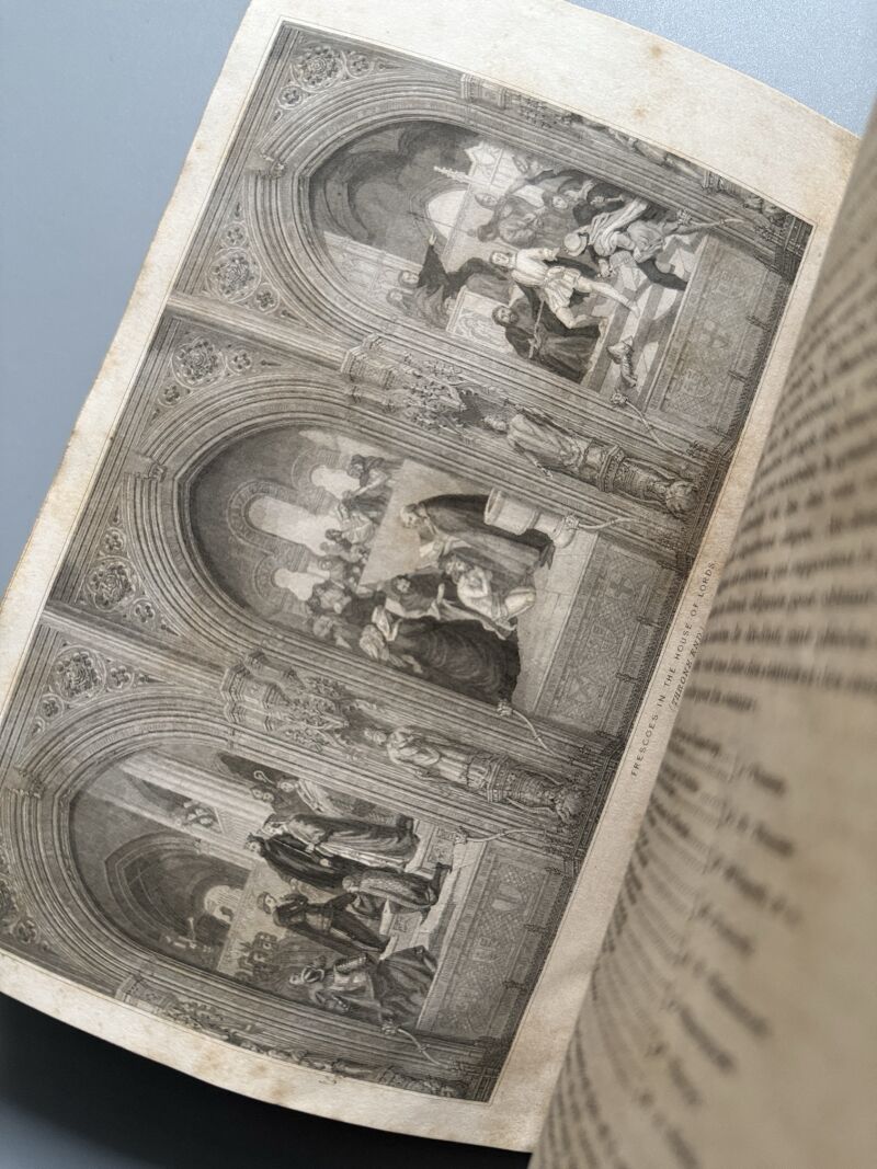Le nouveau palais de Westminster - Warrington et Cie, 1860