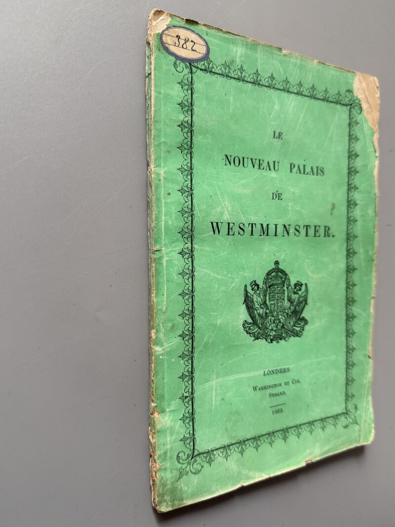 Le nouveau palais de Westminster - Warrington et Cie, 1860