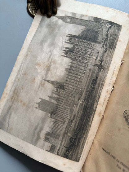 Le nouveau palais de Westminster - Warrington et Cie, 1860