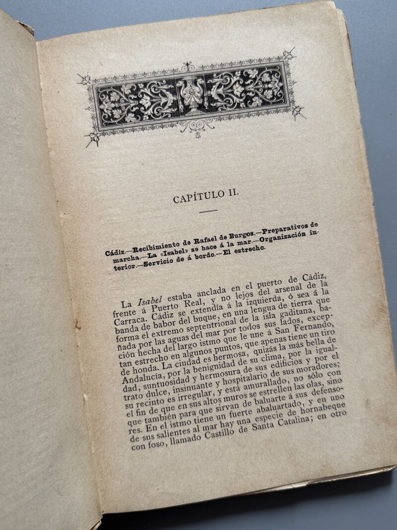 Viaje alrededor del mundo. Aventuras de un joven marino, M. Angel - Saturnino Calleja, 1892