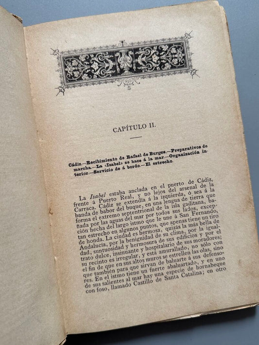 Viaje alrededor del mundo. Aventuras de un joven marino, M. Angel - Saturnino Calleja, 1892