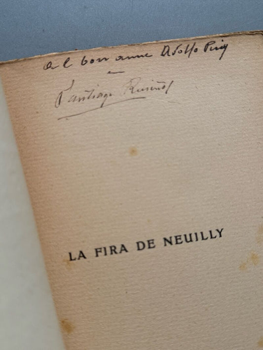 La fira de Neuilly, Gregorio Martínez Sierra (firmado por S. Rusiñol) - Antoni López Editor, c. 1910