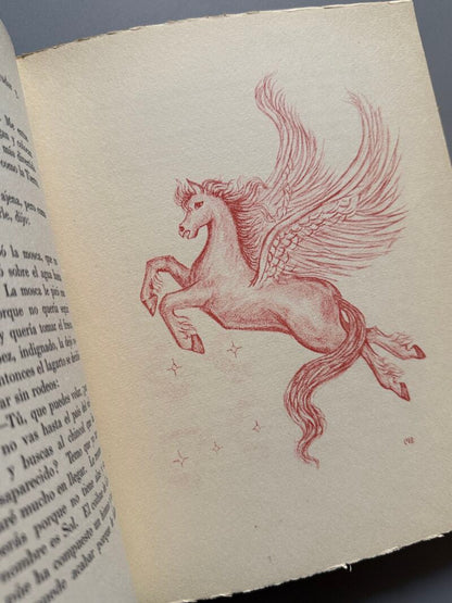 El volcán y el potro de Coipúe, Margarita de Pedroso (firmado) - Ed. de Cultura Hispánica, 1951