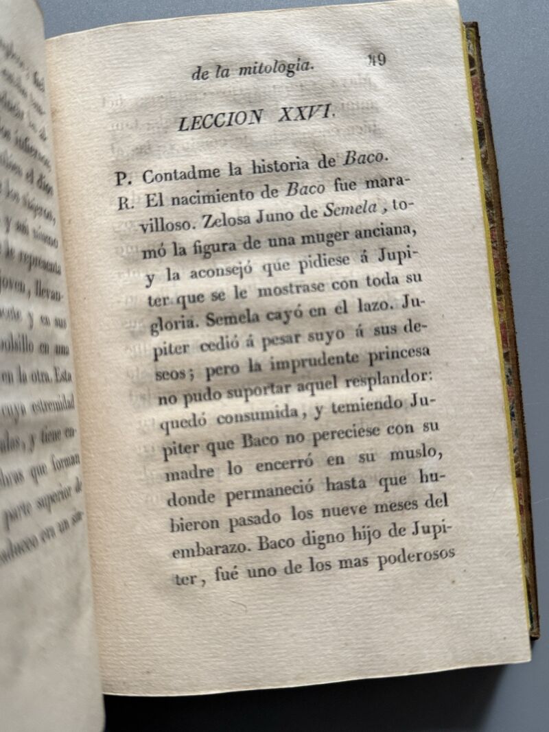 Nuevo compendio de la mitología o Historia de los dioses y los héroes - D. Manuel Saurí, 1833
