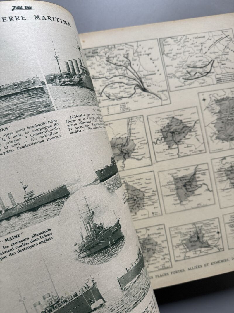 J'ai vu... Un an de guerre, 1 julio 1914 - 31 julio de 1915 - Primera Guerra Mundial