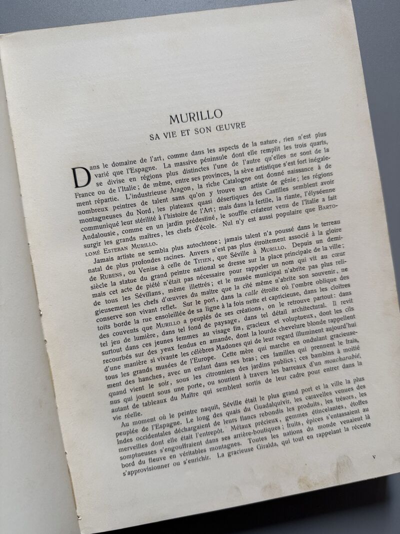 Murillo. L'oeuvre du maitre - Libraire Hachette et Cie, 1913