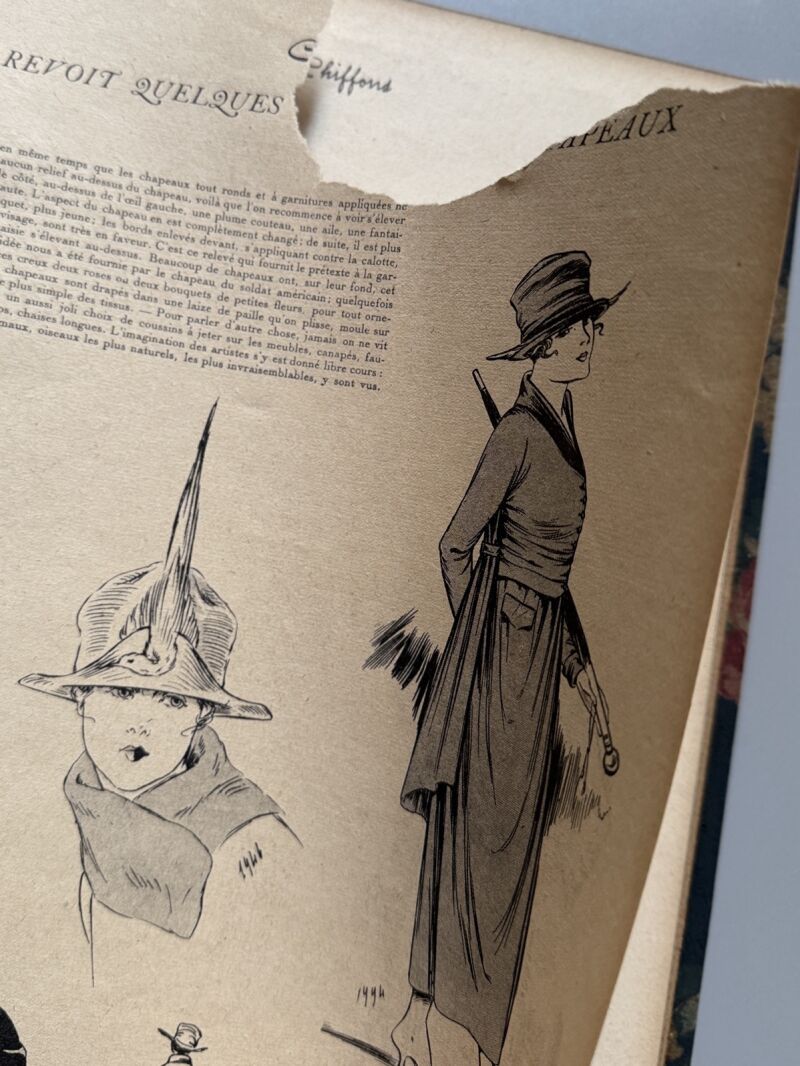 L'art et la mode y Chiffons. 10 números - Paris, 1919-1926