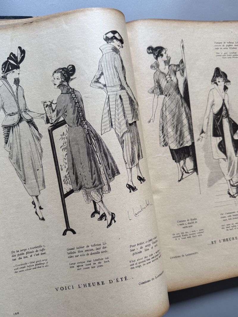 L'art et la mode y Chiffons. 10 números - Paris, 1919-1926